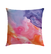 Lively Librarian's Literary Lounge Outdoor Pillow